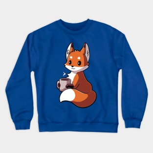 Coffee Fox Classic 3 Crewneck Sweatshirt